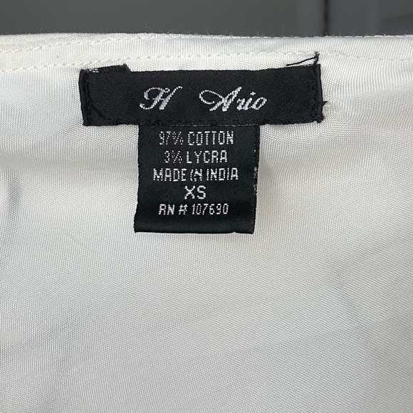 Beaded & Appliqué A-line Cotton Skirt - Picture 6 of 9